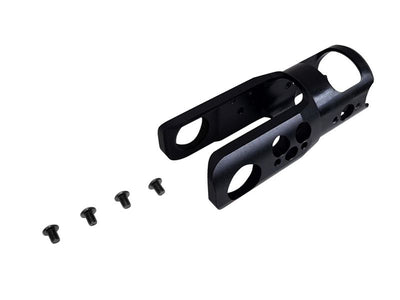 Aluminium Tail Case 30mm RAW Nitro : H1306-S