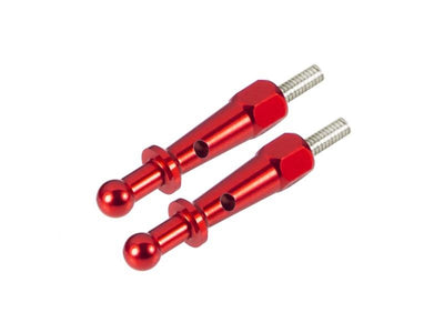 Aluminum Canopy Mount Set (RED) - OMP HOBBY M1 : MH-OMM1105CM