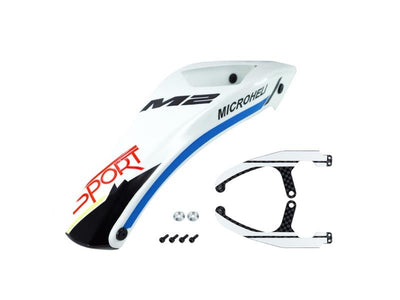 Airbrush Fiberglass King Cobra Canopy (WT) - OMP Hobby M2 V2/EXP : MH-OM2080KCW