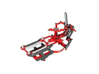 Aluminium/Carbon Fibre Main Frame (RED) - OMP HOBBY M1 : MH-OMM1105