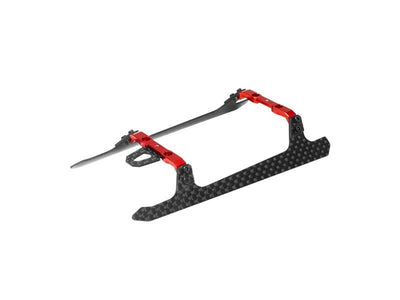 Low Profile Carbon Fiber Landing Gear "U" Style (RED) - BLADE INFUSION 180 : MH-I180116U