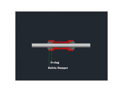 Delrin/Rubber Dampers - BLADE INFUSION 180 : MH-I180002DD