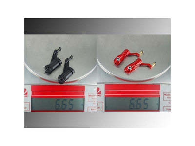 Aluminium Main Blade Grip W/ Thrust Bearing (RED) - BLADE INFUSION 180 : MH-I180102