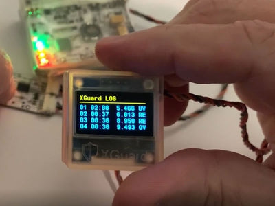 XLog Display Screen : AAVXG0122