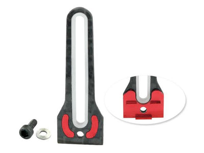 Aluminium/Carbon Fibre Anti-Rotation Guide set (RED) - BLADE 180 CFX/FUSION 180/150S (MH-18FX111)
