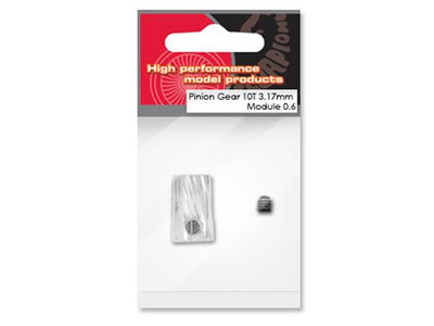 Scorpion Pinion Gear 10T 3.17mm Module 0.6 : SC-PG-10T-317MM