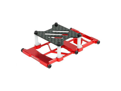 ESC/Flight Control Mounting Set (Red) - Blade Infusion 180 : MH-I180105FM