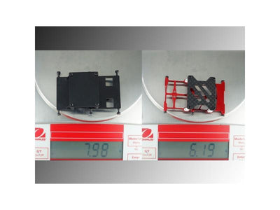 ESC/Flight Control Mounting Set (Red) - Blade Infusion 180 : MH-I180105FM