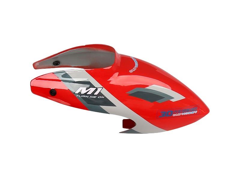 Canopy Set (Red) OMP M1 EVO OSHM1210R Midland Helicopters