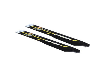 Main Blades 190mm (Yellow) : OMP M2 EVO : OSHM2321Y