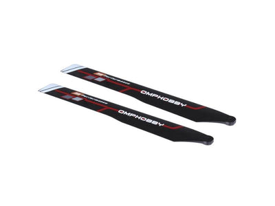 Main Blades 190mm (Red) : OMP M2 EVO : OSHM2321R