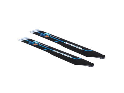Main Blades 190mm (White) : OMP M2 EVO : OSHM2321W