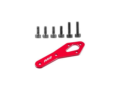 Tail Motor Reinforcement Plate (Red) - OMP M2 EVO : OSHM2318R