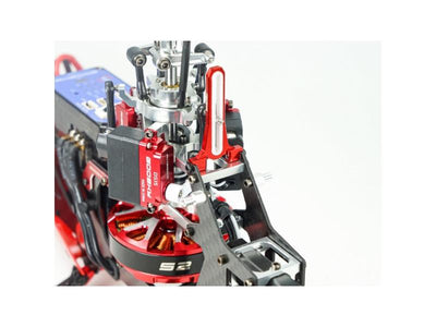 Aluminium/Delrin Anti-Rotation Guide Set (Red) - GOOSKY S2 : MH-GSS2111