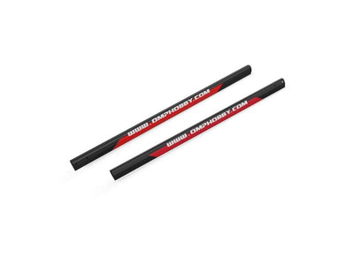 Tail Boom Set (Red) - OMP M2 EVO : OSHM2312R