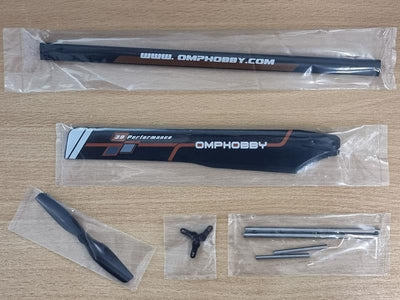 OMPHOBBY M2 Evo Crash Kit (Orange) : OSHG0002