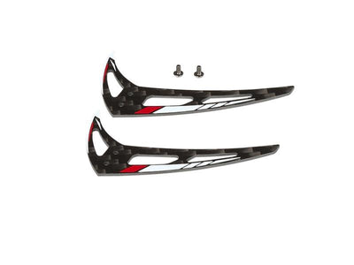 Vertical Stabiliser Set (Red) - OMP M1 EVO : OSHM1204R
