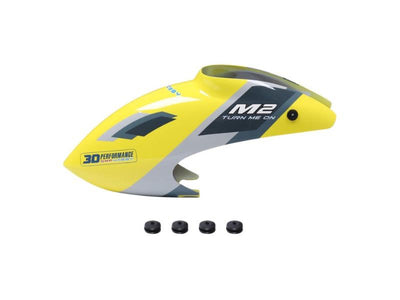 Canopy Set (Racing Yellow) - OMP M2 EVO : OSHM2323Y