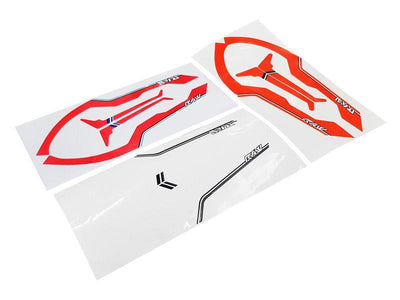 SAB RAW 420 Stickers Set White/Pink/Orange : HA095-S