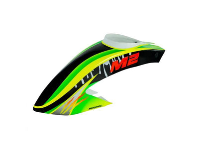 Airbrush Fiberglass Green Scratch Canopy - OMP Hobby M2 V2/EXP/EVO : MH-M2EV081GS