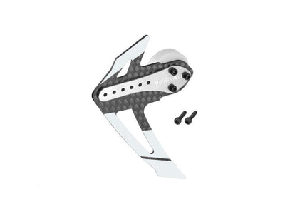 Adjustable Tail Motor Mount W/ Fin Set - OMP Hobby M2 V2/EXP/EVO : MH-M2EV025