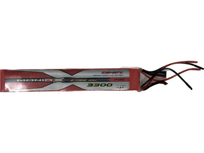 ManiaX 37.0v 3300mah 10S 70C Stick Pack : MX3300-10S-70