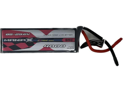 ManiaX 29.6v 8S 4000mah 55C Pack : MX4000-8S-55