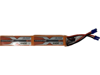 ManiaX 44.4v 4400mah 12S 80C Orange Stick Pack : MX4400-12S-80