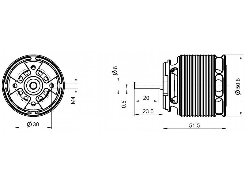 Kontronik Pyro 650-65 - 650kv : 27313 - Midland Helicopters