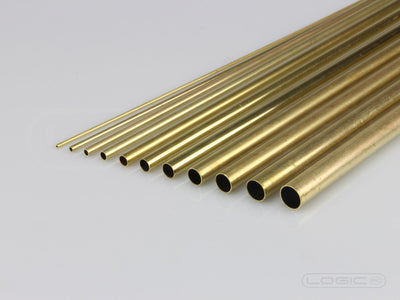 18" Round Brass Tube 9/32" (Pk2) : KS1150