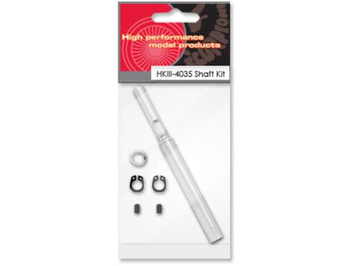 Scorpion HKIII-4035 Shaft Kit (6mm 37mm) : SC-HKIII_4035_Shaft