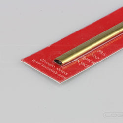 12" Brass Streamline Tube Small (Pk1) : KS8122 - Midland Helicopters