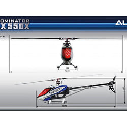 Align T-Rex 550X Configurable Combo : RH55E19XT-C