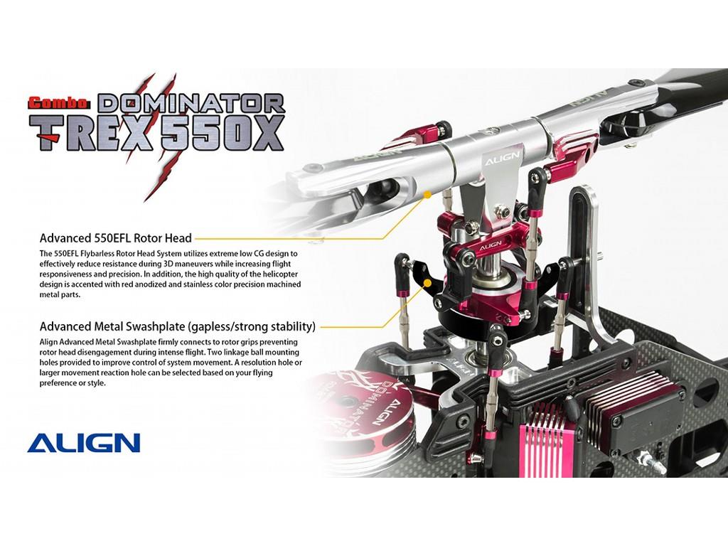 Align T-Rex 550X Configurable Combo : RH55E19XT-C - Midland Helicopters