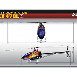 Align T-Rex 470LM Configurable Kit : RH47E06XT-C