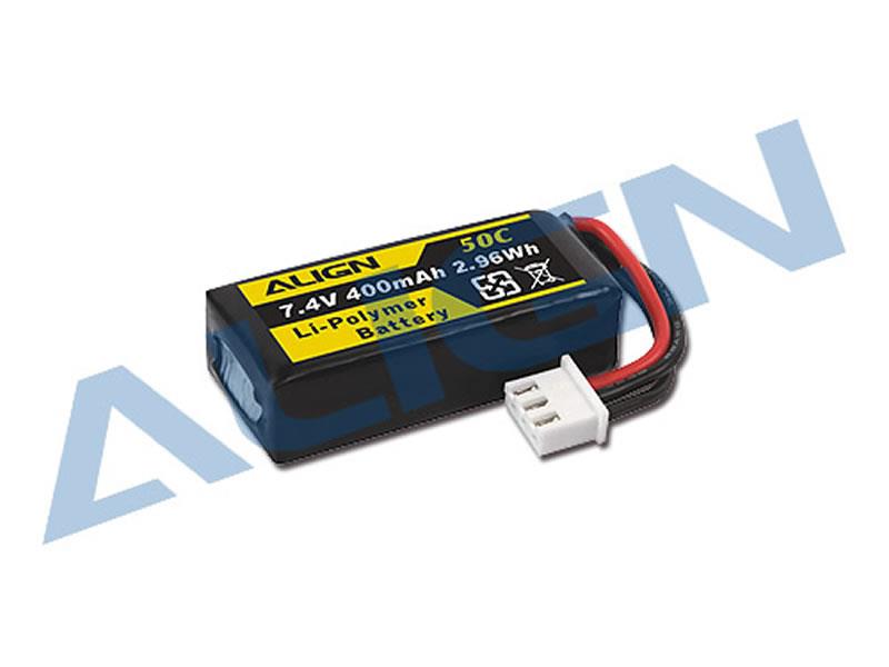 Align Li-Po Battery 2S 400mAh (for T15) : HBP04001T - Midland Helicopters