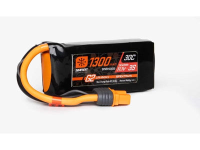 Spektrum 1300mAh 3S 11.1V Smart G2 30C IC3 : SPMX133S30