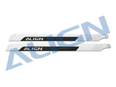 Align 690D Carbon Fibre Blades : HD690BZT
