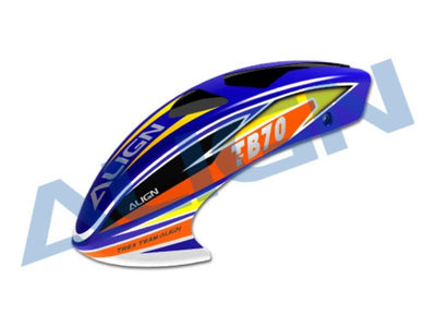 Align TB70 Painted Canopy - Blue : HCB7004T