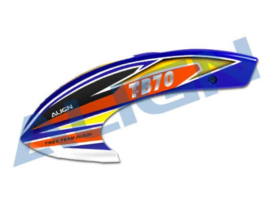 Align TB70 Painted Canopy - Blue : HCB7004T