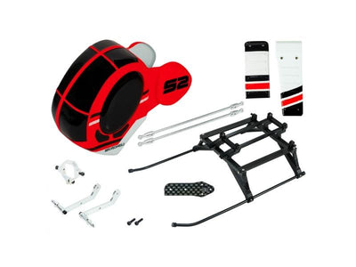 Airbrush Fiberglass Hughes 300 Scale W/ Landing Gear - GOOSKY S2 : MH-GSS2-SH31