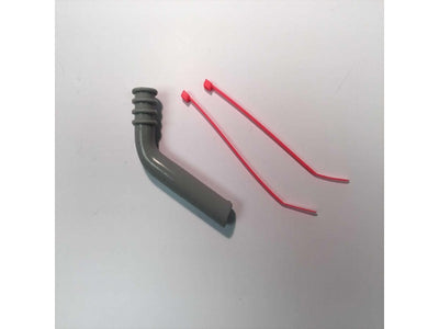 Silicone Exhaust Deflector 9mm 45 Deg : LST07