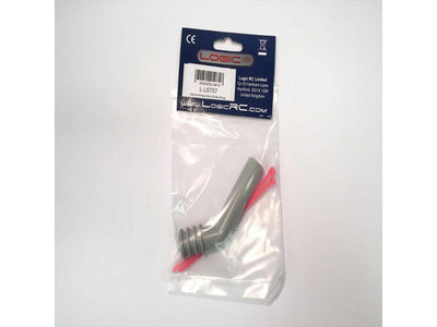 Silicone Exhaust Deflector 9mm 45 Deg : LST07