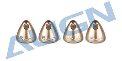 Align MR25 Propeller Nut - Champagne Gold (4)