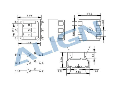 Align MR25 LED Light (M428018XXT) : M425018XXT