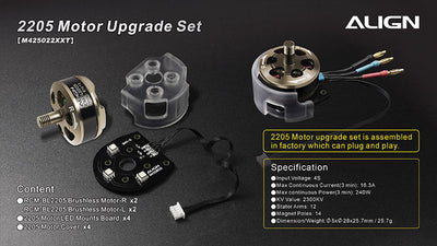 2205 Motor Upgrade Set : M425022XXT
