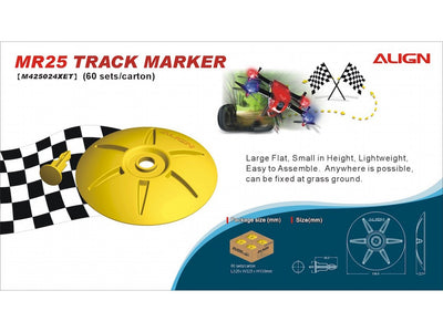 Align MR25 Track Marker - Yellow (60) : M425024XET