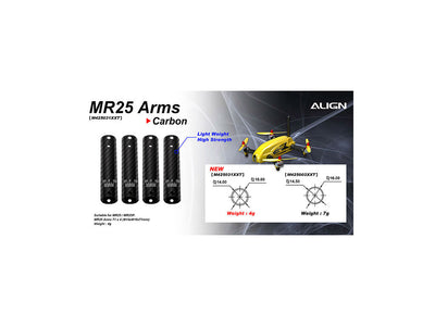 Align MR25 Carbon Arms (4) : M425031XXT