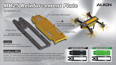 Align MR25 Reinforcement Plate - Yellow : M425032XET