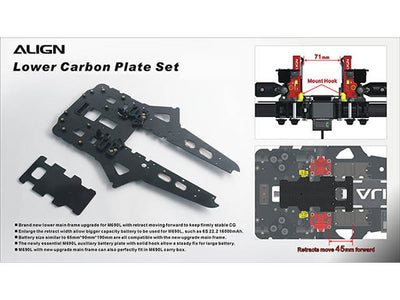 Align M690L Lower Carbon Plate Set : M480036XXT